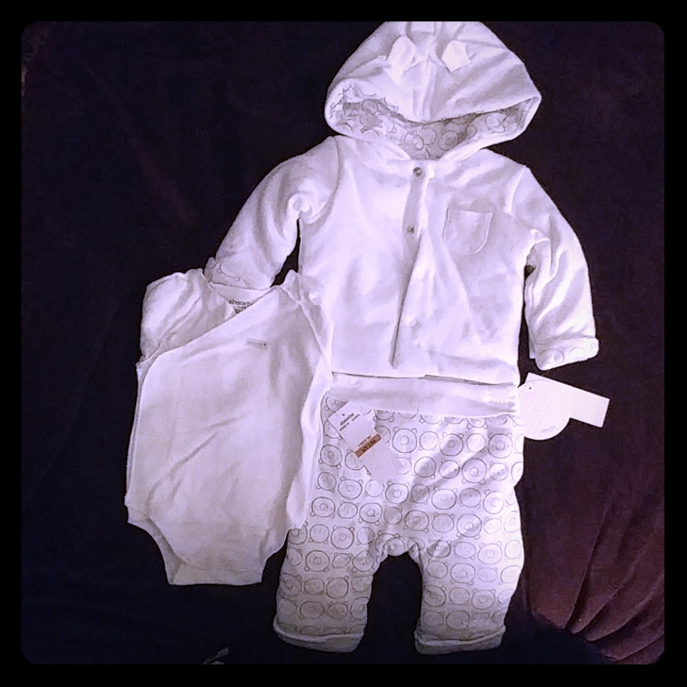 NWT Absorba Infant 3 Piece Set